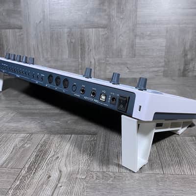20º Angle Stand for Arturia Keystep PRO - Color WHITE - by KZcraftworks - USA image 3