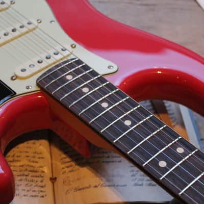 FENDER "NEW MODEL American Professional Classic Stratocaster Faded Dakota Red" GIGBAG, PAPERS, 3, 48 KG image 7