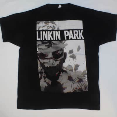 Linkin Park Concert T-shirt 2012 World Tour Cities on Back Large image 1