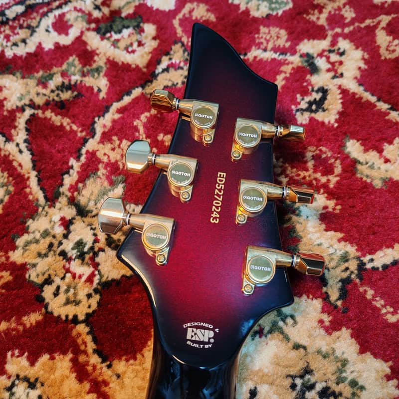 AS NEW* 2024 ESP Edwards E-Maiden HIZAKI Signature Model - Rose