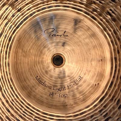 Paiste Traditional Medium Light 14" Hihats PERFECT SHAPE! 936 1214 g WHY Pay $800! STUNNING Hihats image 5