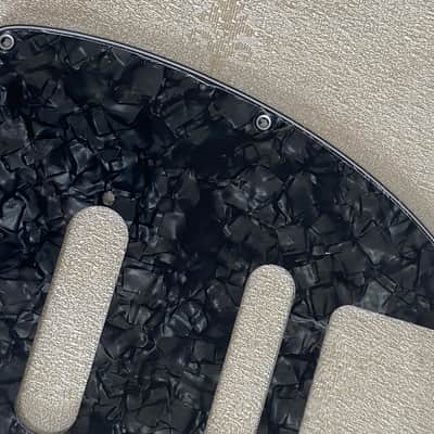 Custom Guitar Pickguard For Fender Telecaster Nashville Tele,4 Ply Black Pearl image 5
