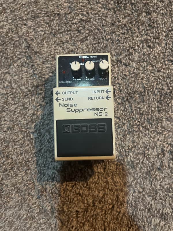 Boss NS-2 Noise Suppressor (Silver Label) 1989 - Present - White