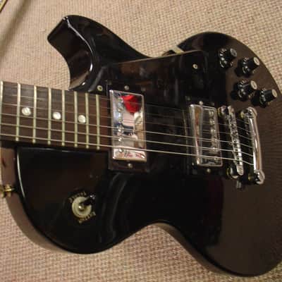 Ibanez 1973/4 Ibanez Deluxe 59'er Lawsuit headstock ! 1974 Black image 3
