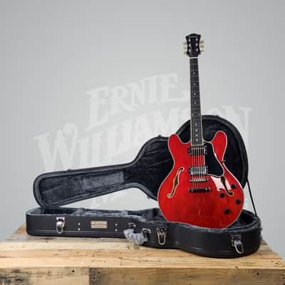 Eastman T386RD Thinline Double Cut 2010s - Red image 3