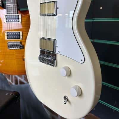 Harmony Jupiter Pearl White 2023 Electric Guitar image 5