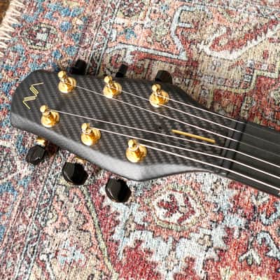 AVA Guitars - Style 1 - 2024 - Gold Leaf / Black Carbon Fiber. TV Jones Filtertrons. NEW, (Authorized Dealer) image 10