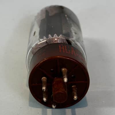1962 RCA 5R4GYB Vintage Brown Base Black Plate Side D Getter Rectifier Tube!T468 image 6