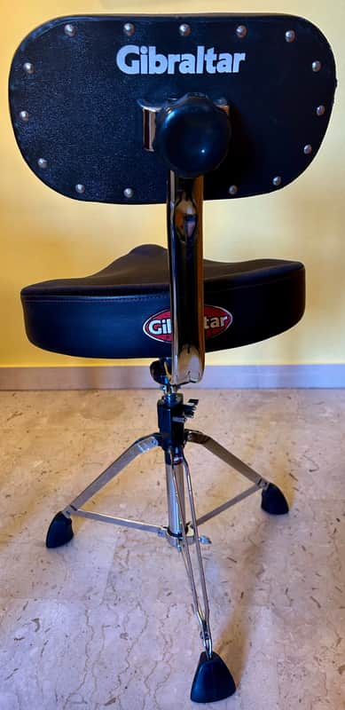 Gibraltar 9608MB 9600 Series Pro Moto Drum Throne with Back Rest image 1