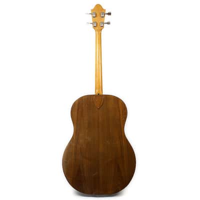 Vintage 1972 Ernie Ball Earthwood Acoustic Bass Guitar Natural Finish image 5