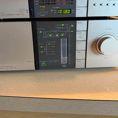 Vintage Pioneer A-9 Amplifier + F-9 Tuner Gold Fresh Service Near Mint 110 WPC🔥 image 6