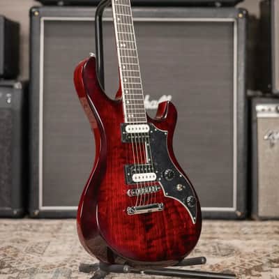 Gibson Victory Figured Top Electric Guitar - Wine Red Burst with Dirty Fingers Pickups and Hardshell Case image 11