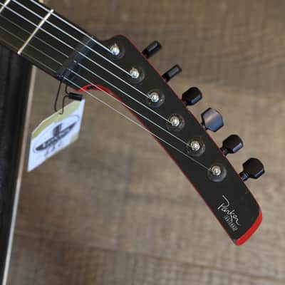 1999 Parker Guitars Fly Deluxe Vibrato Electric Guitar Euro Red + OHSC image 12