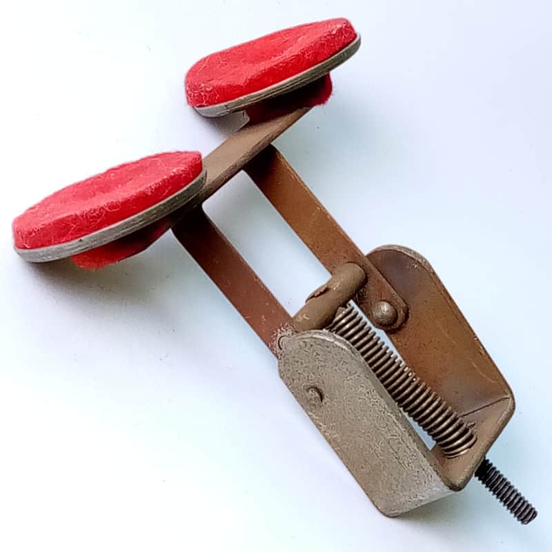 Slingerland Double-Red-Felt Radio King Muffler Nickel Snare/To…