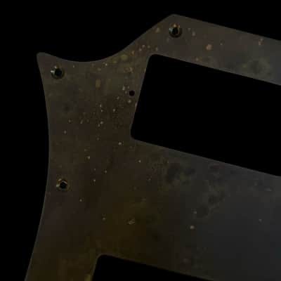 SG Standard Pickguard Scratchplate Set for Gibson  - Statuary Brass - Made To Order image 2