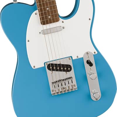 Squire Sonic Telecaster Electric Guitar, California Blue, Laurel Fingerboard image 5