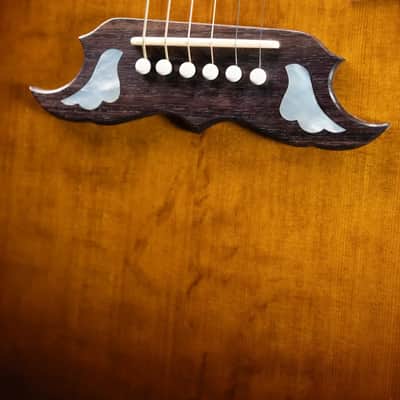 Gibson Dove Anniversary Limited Edition Acoustic/Electric Guitar - Cremona Burst with Hardshell Case image 13