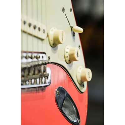 1962 Fender Stratocaster fiesta red image 22