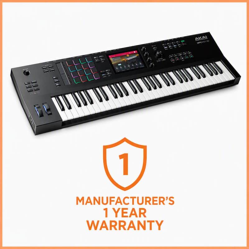 Akai MPC Key 61 Standalone Workstation  | B-Stock | 1 year Manufacturer's Warranty image 1