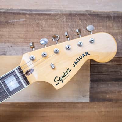 Squier FSR Classic Vibe '70s Jaguar Electric Guitar, Daphne Blue U283632 image 7
