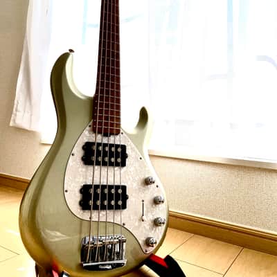 Ernie Ball Music Man StingRay Special 5 HH with Roasted Maple Fretboard 2018 - Present - Ghostwood image 1
