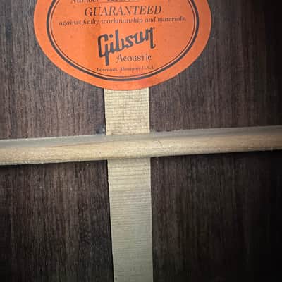 Gibson AJ Advanced Jumbo 1989 - 2012 - Vintage Sunburst image 10