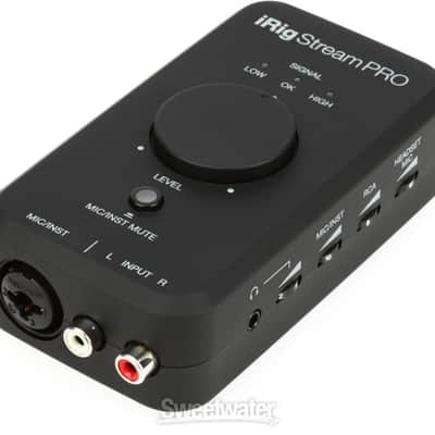 IK Multimedia iRig Stream Pro - Streaming Audio Interface for iOS  Android  Mac/PC (iRigStreamProd1) image 3