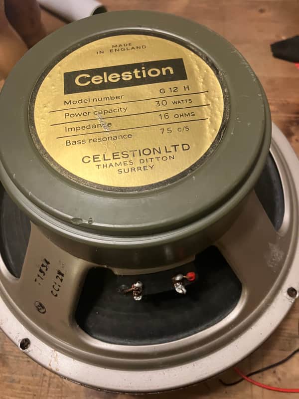 Celestion T1534 1970/71 - Greenbacks image 1