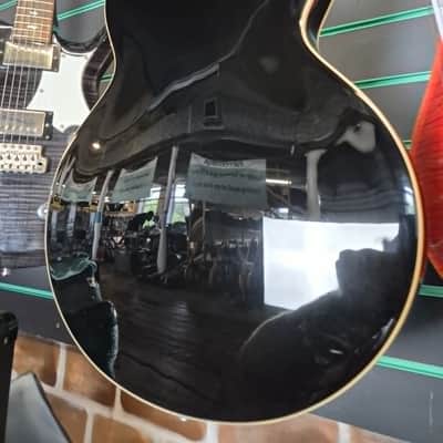 Gibson ES-335 'Dot' Ebony 2023 Semi-Hollow Electric Guitar image 13
