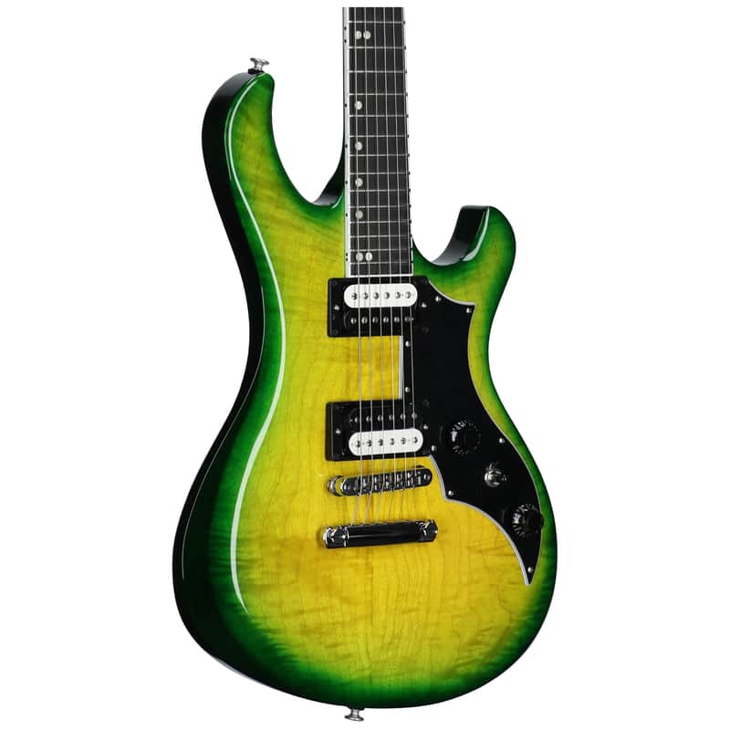 Gibson Victory Figured Top Electric Guitar, Iguana Burst image 1