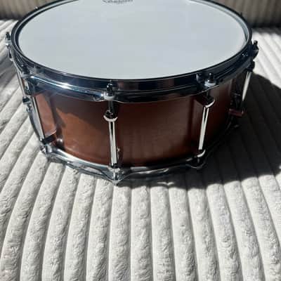 Noble & Cooley Horizon Series 6x14 Honey Maple Satin Snare Drum image 3