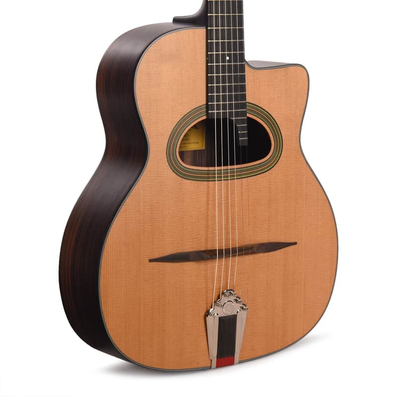 Eastman DM3 Grand Bouche Sitka Spruce/Rosewood Gypsy Jazz Acoustic Natural image 1