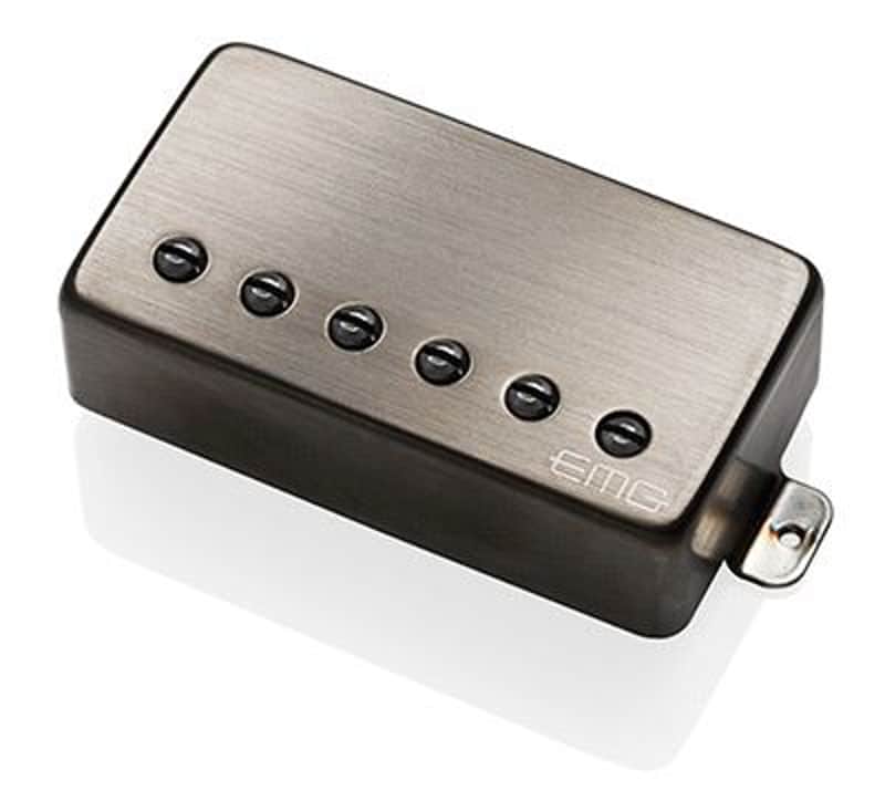 EMG MF Marty Friedman Passive Bridge Humbucker 2017-Present Brushed Black Chrome image 1