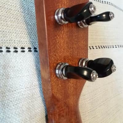 Timms Soprano Ukulele - dark Cuban Mahogany 2019 French Polish finish image 5