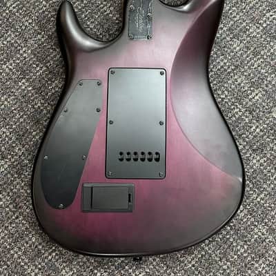 Sterling Jason Richardson Cutlass Signature Cosmic Purple Burst Satin 6 String Guitar image 10