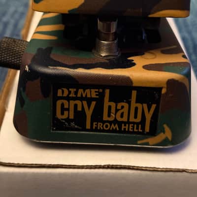 Dunlop DB01 Dimebag Signature Cry Baby From Hell Wah 2003 - 2019 Camo image 3
