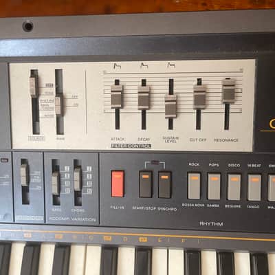 Casio CT-410V Casiotone 49-Key Synthesizer 1980s - Black image 6