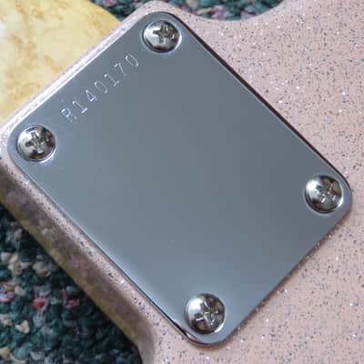 2024 Fender Custom Shop Kyle McMillin Master Built MBKM 62 Stratocaster NOS Sparkle Shell Pink! w/OHSC&COA image 5