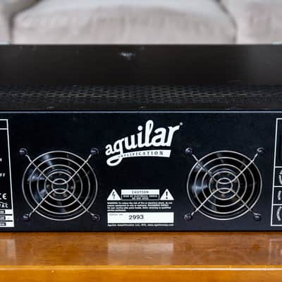Aguilar DB 750 750-Watt Bass Amp Head 2000s - Silver image 2
