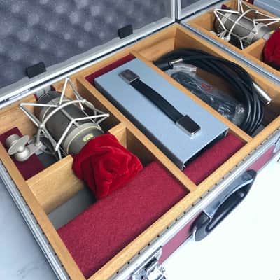 Wagner U47w Tube Condenser Microphones Pair image 3