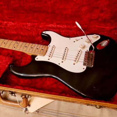 Fender Stratocaster 1957 - Black - Refin image 18