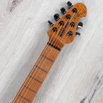 Ernie Ball Music Man Exclusive Run JP15 John Petrucci Signature Guitar, Trans Gold, Japanese Maple image 8