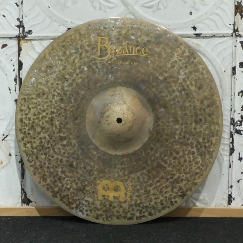 Meinl Byzance Extra Dry Thin Crash Cymbal 18in (1288g) image 1