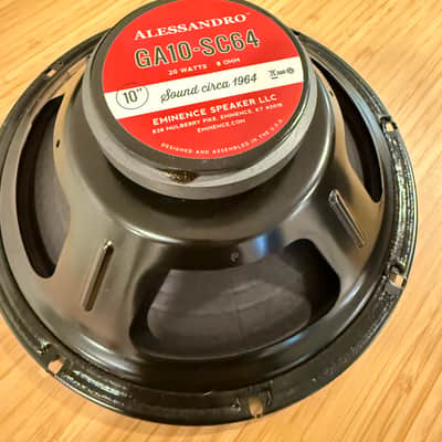 Eminence GA10-SC64 10" 20-Watt 8 Ohm image 3