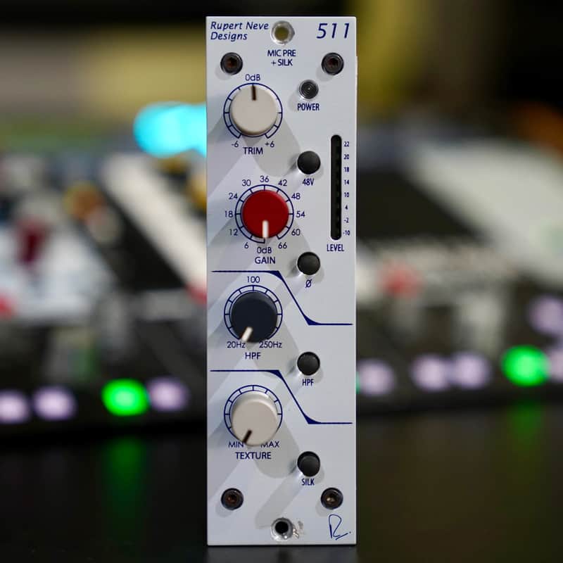 Rupert Neve Designs Portico 511 500-Series Mic Pre Module with Silk 2013 - Present - White image 1