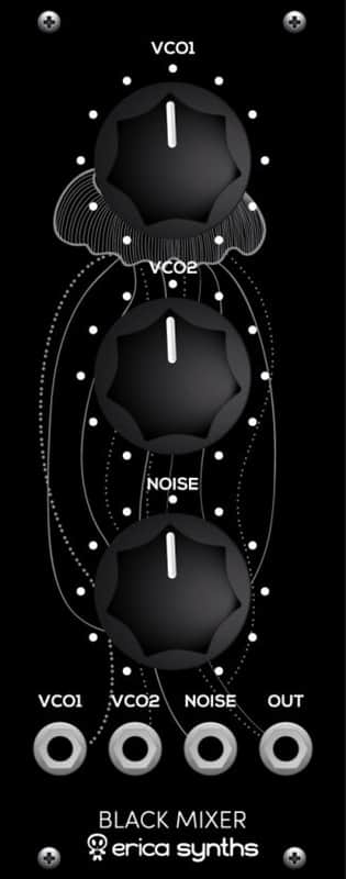 ERICA SYNTHS BLACK MIXER : BRAND NEW :  [DETROIT MODULAR] image 1