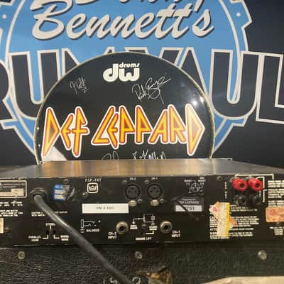 Def Leppard's Crown - MA1200 Audio Amplifier 2-Channel 320-Watt (DL #5030) 1980s Adrenalize "Seven Day Weekend" Tour image 10
