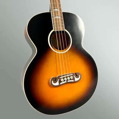Epiphone El Capitan J-200 Studio Bass 2022 Aged Vintage Sunburst image 3