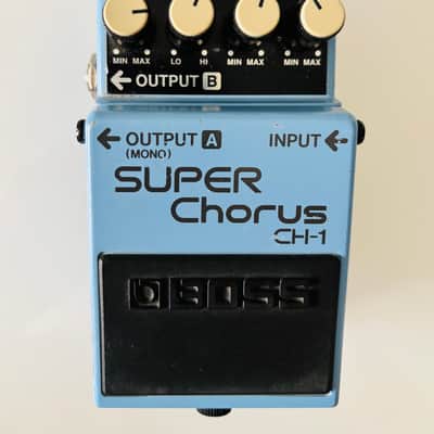 Boss CH-1 Super Chorus (Dark Gray Label) 2001 - Present - Blue image 1