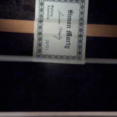 Simon Marty Handmade classical guitar 2001 - French polish image 20